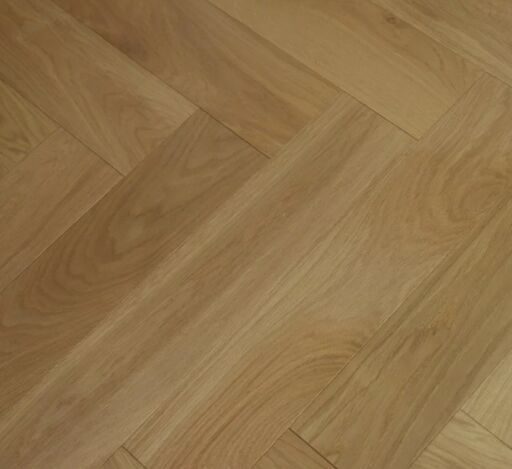 Tradition Engineered Oak Parquet Flooring, Herringbone, Brushed & Matt Lacquered, Prime. 125x14x600mm Image 2
