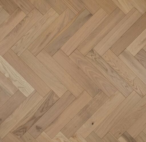 Tradition Engineered Oak Parquet Flooring, Herringbone, Invisible Finish, Oiled, 90x14x450mm Image 3