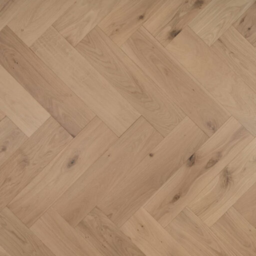 Tradition Engineered Oak Parquet Flooring, Herringbone, Natural, Invisible Finish, 150x14x600mm Image 1