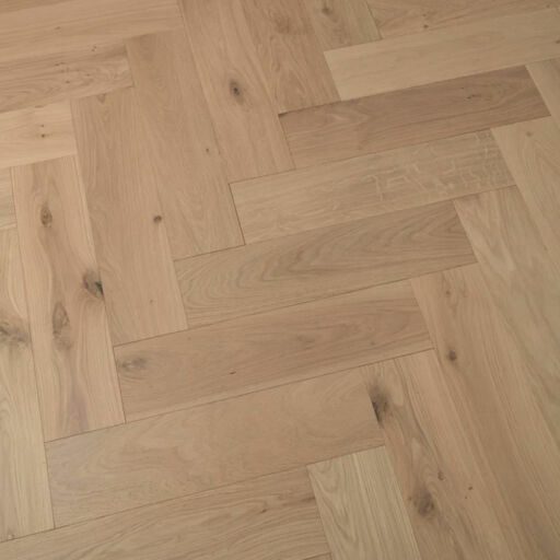 Tradition Engineered Oak Parquet Flooring, Herringbone, Natural, Invisible Finish, 150x14x600mm Image 3