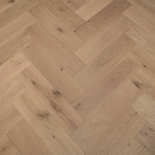Tradition Engineered Oak Parquet Flooring, Herringbone, Natural, Invisible Finish, 150x14x600mm Image 3