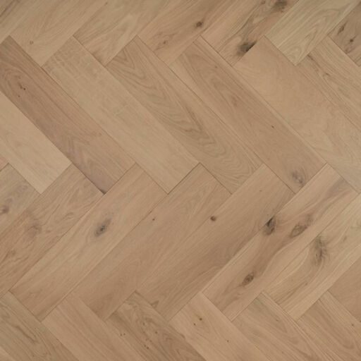 Tradition Engineered Oak Parquet Flooring, Herringbone, Natural, Invisible Finish, 150x14x600mm Image 4