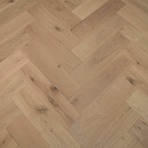Tradition Engineered Oak Parquet Flooring, Herringbone, Natural, Invisible Finish, 150x14x600mm Image 2