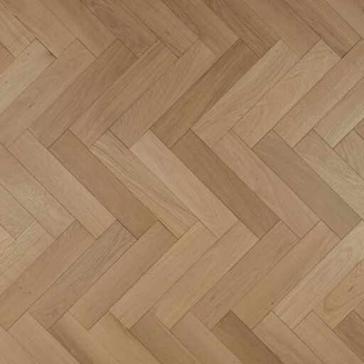 Tradition Engineered Oak Parquet Flooring, Herringbone, Prime, Invisible Oiled, 90x15x400mm Image 1