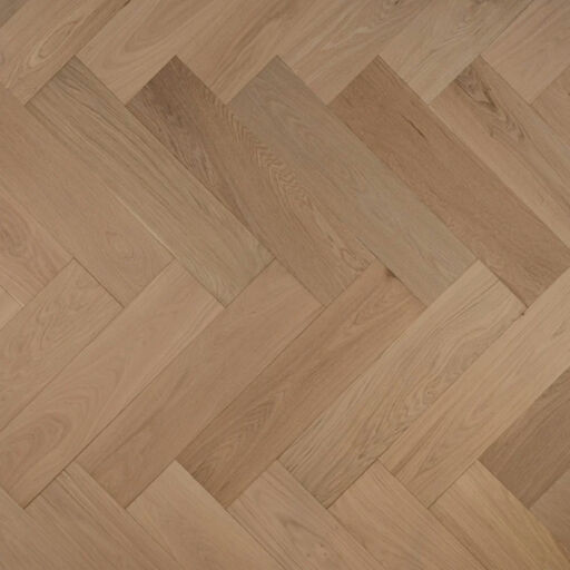 Tradition Engineered Oak Parquet Flooring, Herringbone, Prime, Unfinished, 150x14x600mm