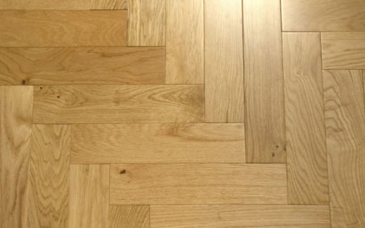 Tradition Engineered Oak Parquet Flooring, Natural, Lacquered, 90x18x400 mm Image 2