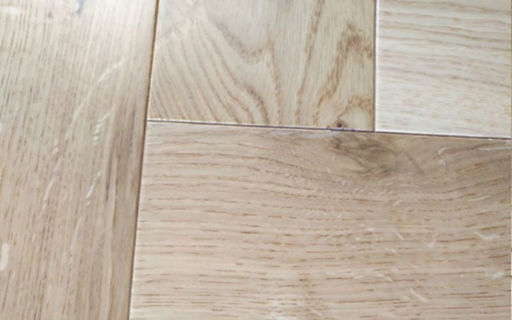 Tradition Engineered Oak Parquet Flooring, Natural, Lacquered, 90x18x400 mm Image 3