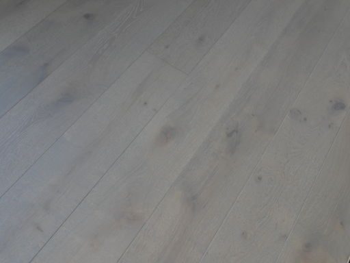 Tradition Harbour Grey Engineered Oak Parquet Flooring, Rustic, Brushed & Matt Lacquered, 190x14x1900mm