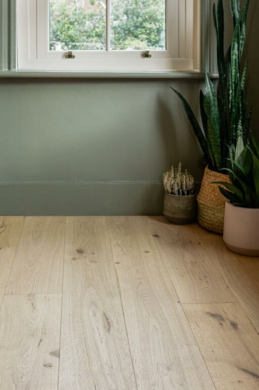 Tradition Life Shell Engineered Oak Flooring, Invisible, Brushed, Lacquered, 190x14x1900mm