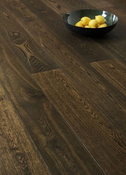 Tradition Nature Engineered Oak Elderwood, Brushed Dark Stained, UV Oiled 190x14x1900mm
