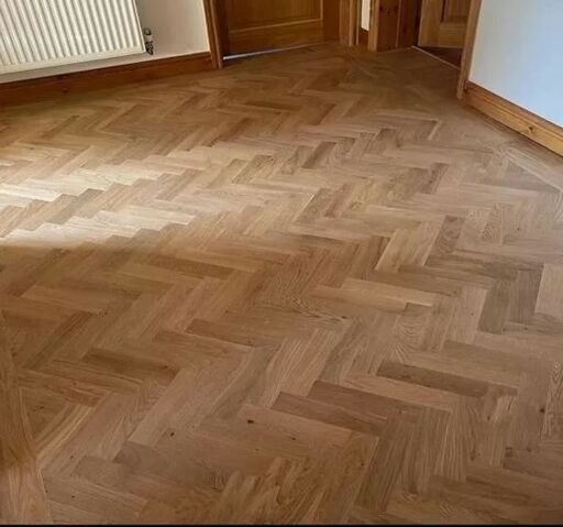 Tradition Nature Solid Oak Herringbone, Rustic, Unfinished 70x22x280mm Image 2
