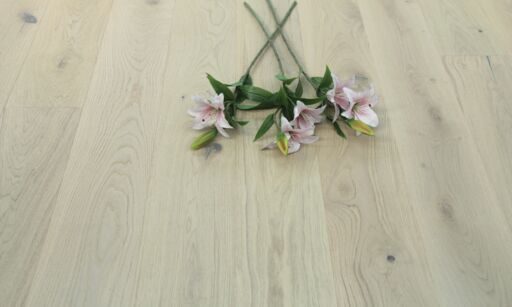Tradition Select Engineered Oak Flooring, Brushed, White UV Oiled 190x14x1900mm