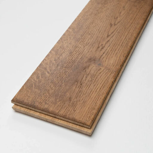 Tradition Solid Golden Oak Hardwood Flooring, Rustic, Handscraped, UV Oiled, RLx125x18mm Image 4