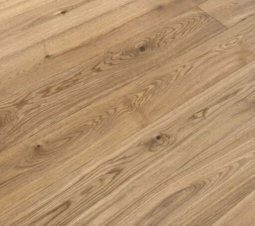 Tradition Sunbeam Smoked Engineered Oak Flooring, Sunbeam, Light Brushed & Oiled, 190x14x1900mm
