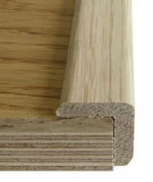Traditions Solid Oak Corner Bead, Satin Lacquered, 24x19mm, 0.9m