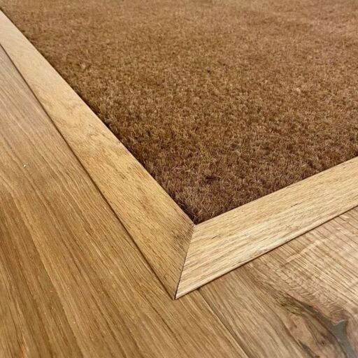 Traditions Solid Oak L-Shaped Threshold, Unfinished, 15mm, 2.7m Image 3