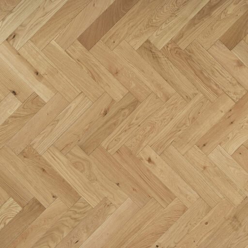 V4 Deco Parquet, Brushed Matt Engineered Oak Flooring, Rustic, Brushed & Matt Lacquered, 90x14x400mm Image 3