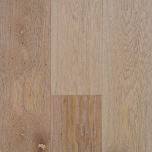 V4 Empires Flake White Engineered Oak Flooring, Rustic, Brushed & Colour Oiled