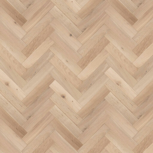 V4 Unfinished, Engineered Oak Parquet Flooring, Smooth Sanded, Rustic, 90x14x400mm