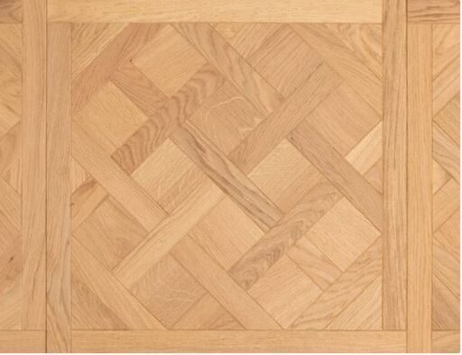 Vaxholm Versailles Engineered Oak Flooring, Rustic, Brushed, UV Oiled, 600x14x600mm