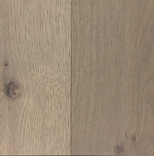 Xylo Mushroom Grey Stained Engineered Oak Flooring, Rustic, Brushed, UV Lacquered, 14x3x190 mm