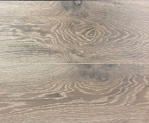 Xylo Polar White Stained Engineered Oak Flooring, Rustic, Brushed & UV Oiled, 190x4x20mm