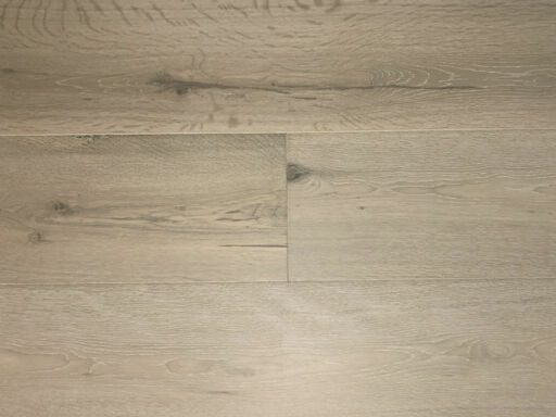 Xylo Polar White Stained Engineered Oak Flooring, Rustic, Brushed & UV Oiled, 190x4x20mm