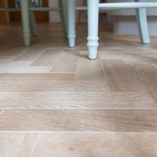V4 Nordic Beach Engineered Oak Parquet Flooring, Rustic, Stained, Brushed & Hardwax Oiled, 90x14x360 mm