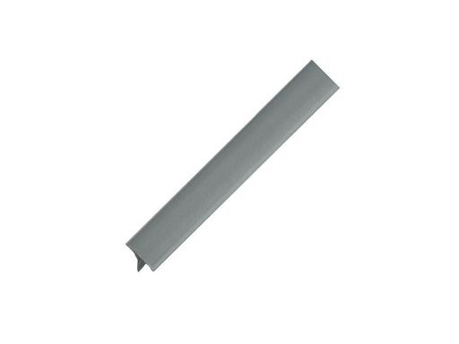 Tradition Select Small Silver Aluminium T-moulding Thresholds, Aluminium, Silver, 20x7x2700mm