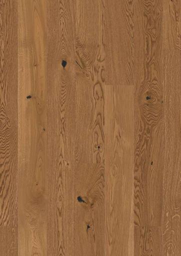 Boen Honey Oak Plank Wood Flooring, Deep Brushed, Live Natural, 13.2x181x2200mm