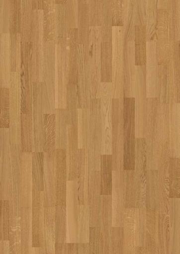 Boen Transparent Oak 3-Strip Wood Flooring, Brushed, Live Natural, 14x215x2200mm