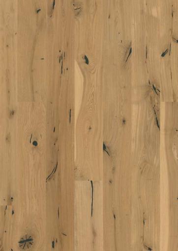 Boen Authentic Oak Plank Wood Flooring, Deep Brushed, Live Natural, 13.2x181x2200mm