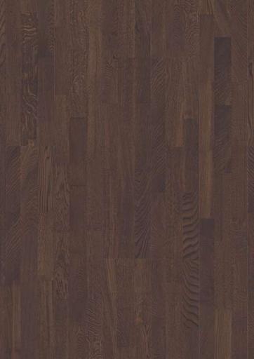 Boen Brazilian Brown Oak 3-Strip Wood Flooring, Brushed, Live Pure, 14x215x2200mm