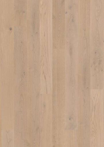 Boen Fresh White Oak Plank Wood Flooring, Deep Brushed, Live Matt Plus, 14x138x2200mm