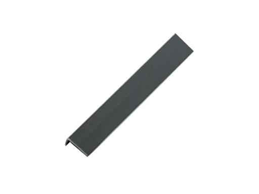 Tradition Select Small Grey Aluminium Edge Beading, Aluminium, Grey, 20x8x2700mm