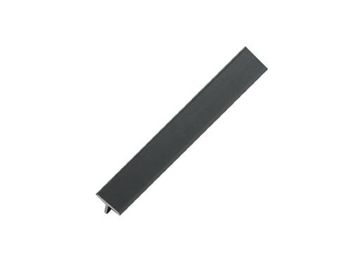 Tradition Select Small Grey Aluminium T-moulding Thresholds, Aluminium, Grey, 20x7x2700mm