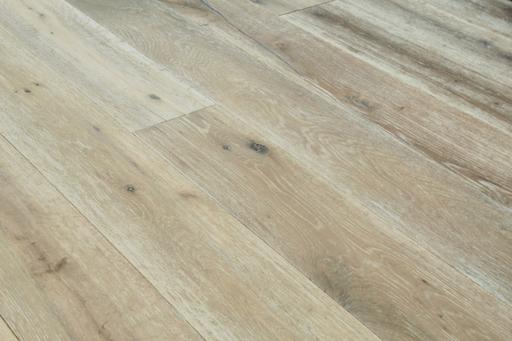 Tradition Select Engineered Oak Flooring, Smoked, Brushed, White Oiled, 220x20x1880mm