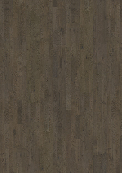 Kahrs Beyond Retro Oak Charcoal Light Strip Engineered Flooring, Brushed & Ultra Matt Lacquered, 200x15x2423mm