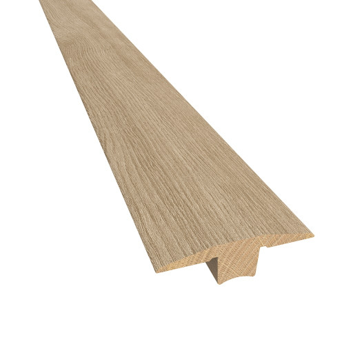 Kahrs Mouldings T-Moulding Oak White, Matt Lacquered