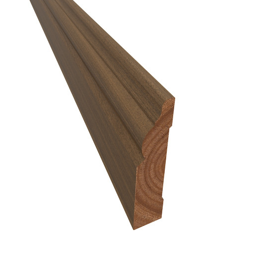 Kahrs Skirtings Solid Skirting Walnut, Satin Lacquered