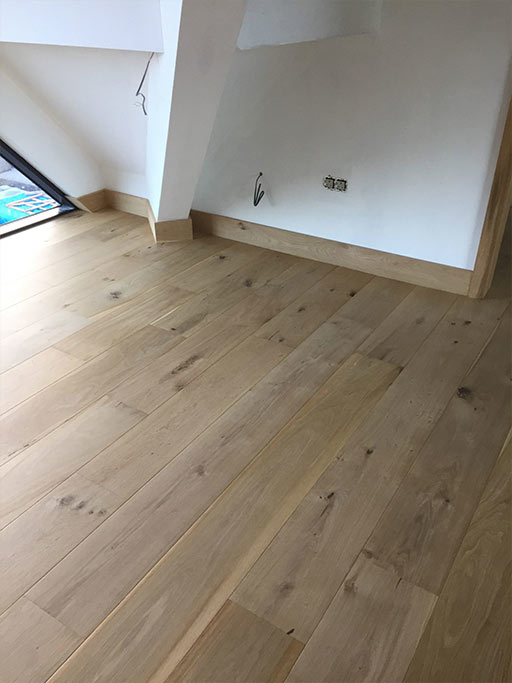 Tradition Classics Unfinished Oak Engineered Flooring, Rustic